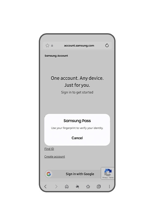 추후 해당 사이트에 재방문 하시면 지문과 홍채인식으로 로그인 할 수 있습니다.