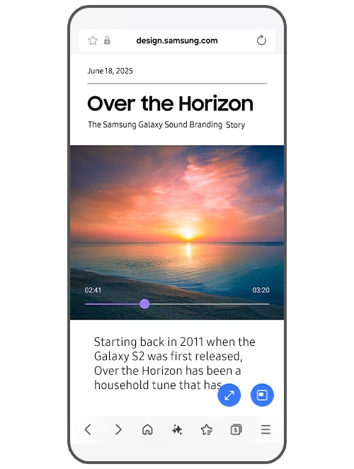 우측 하단에 나타나는 다양한 비디오 어시스턴트 메뉴를 활용해보세요.