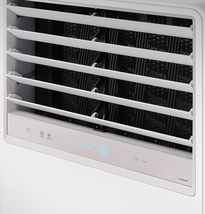 중대형에어컨 1등급의 조작부 이미지