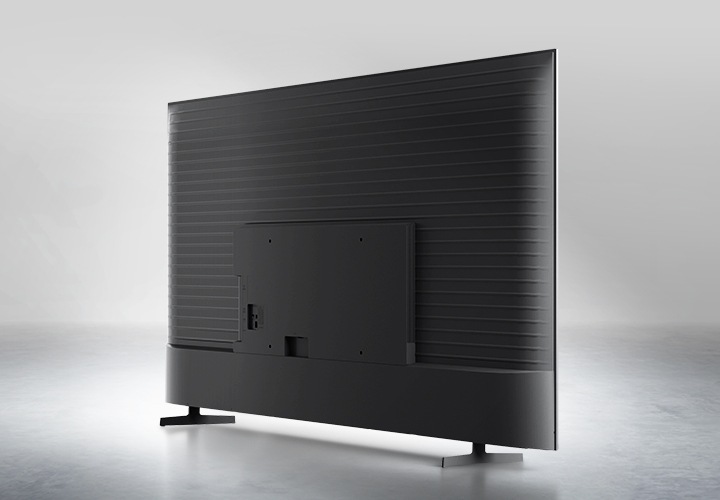 호텔TV의 후면을 보여주고 있는 이미지입니다.