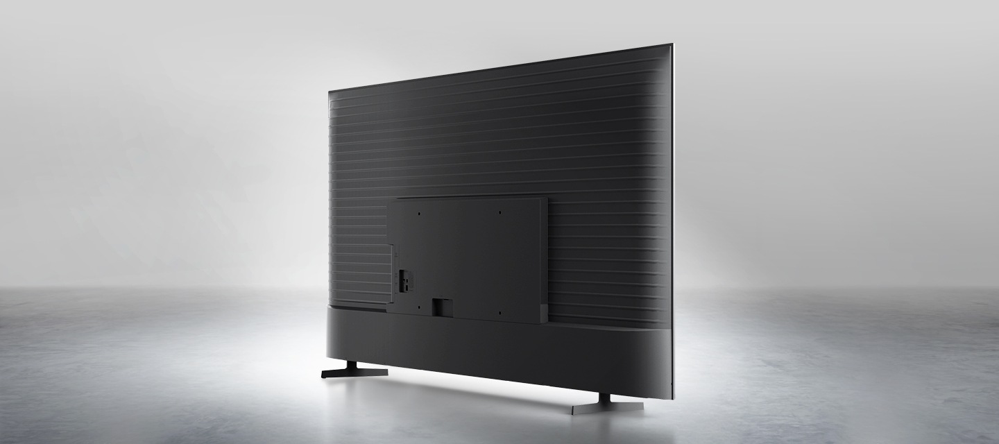 호텔TV의 후면을 보여주고 있는 이미지입니다.