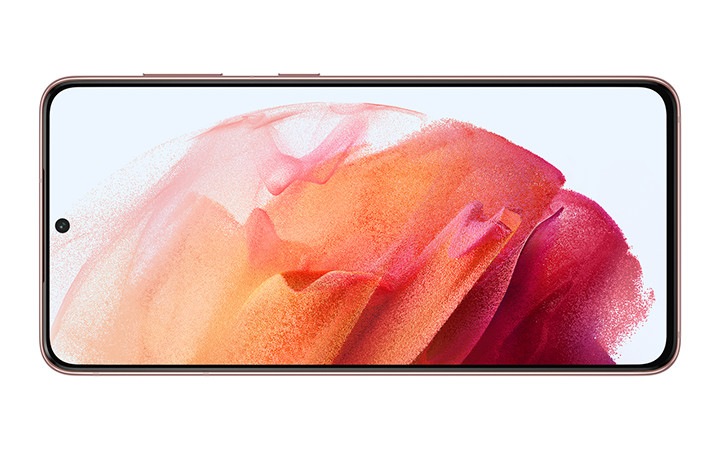 가로로 뉘여진 팬텀 핑크 제품 정면이 보입니다.