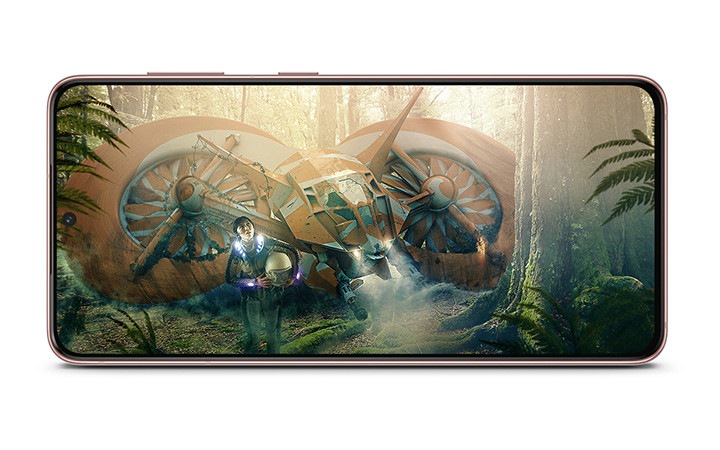 새로운 세계를 탐험하는 여성 캐릭터