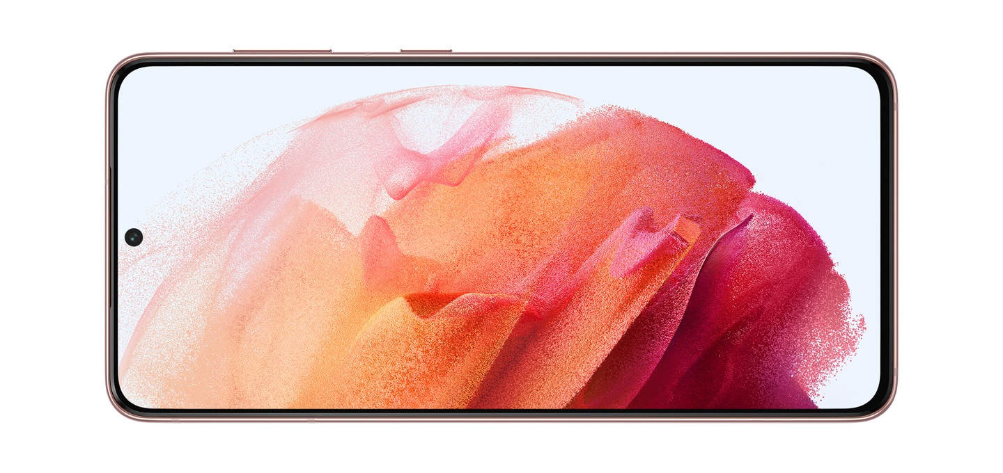 가로로 뉘여진 팬텀 핑크 제품 정면이 보입니다.