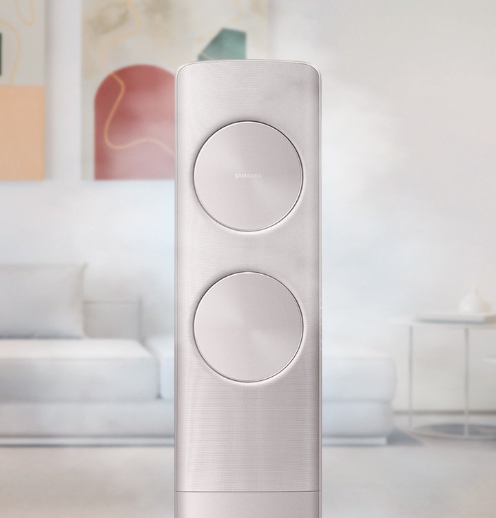 마이크로홀에서 냉기를 뿜어 쾌적함을 유지하는 장면을 보여주고 있습니다.