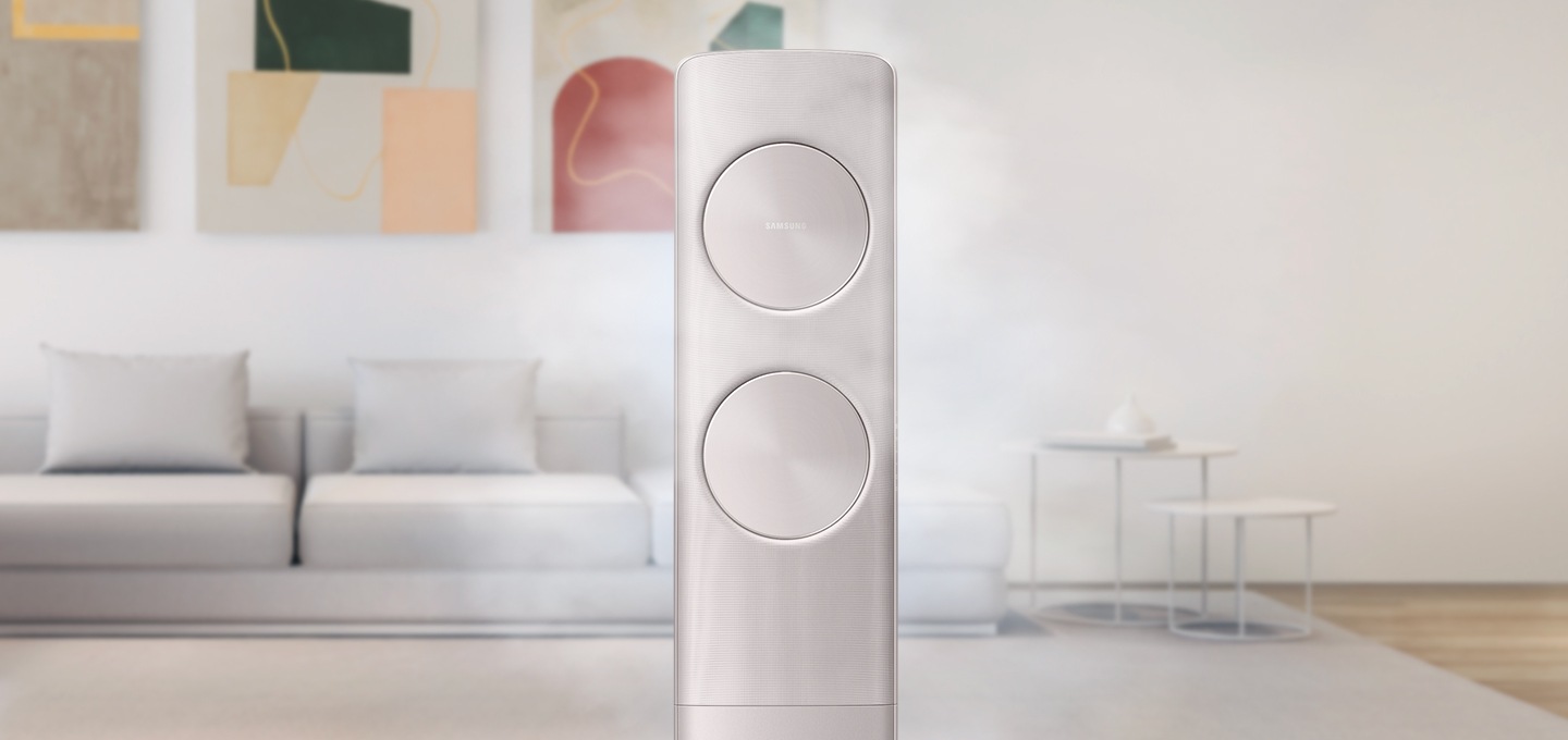 마이크로홀에서 냉기를 뿜어 쾌적함을 유지하는 장면을 보여주고 있습니다.