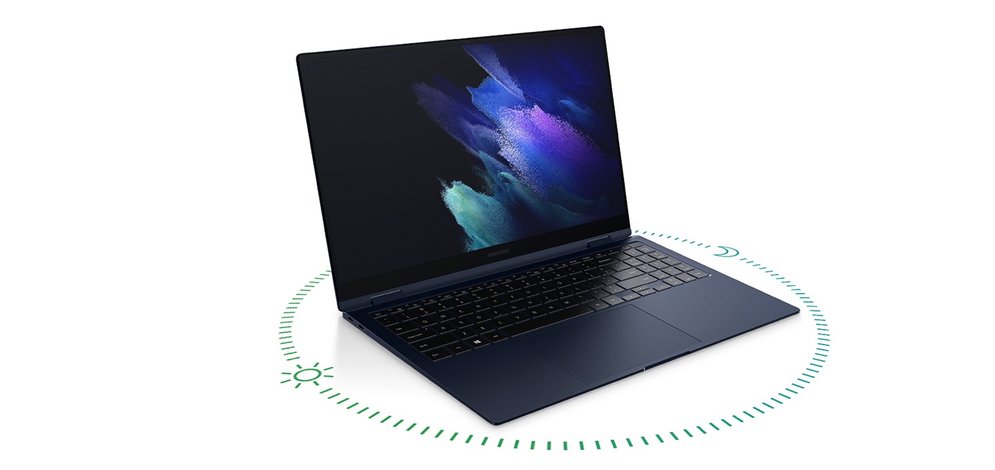 한 번 충전으로 최대 20시간 사용 가능한 배터리 기술로 배터리 방전에 대한 걱정 없이 사용할 수 있습니다. 또한 30분 충전으로 최대 8시간 사용 가능합니다. 기존 대비 약 52 % 작아진 충전 어댑터로 다른 갤럭시 기기도 충전할 수 있어 여러 어댑터를 들고 다닐 필요도 없어졌습니다.