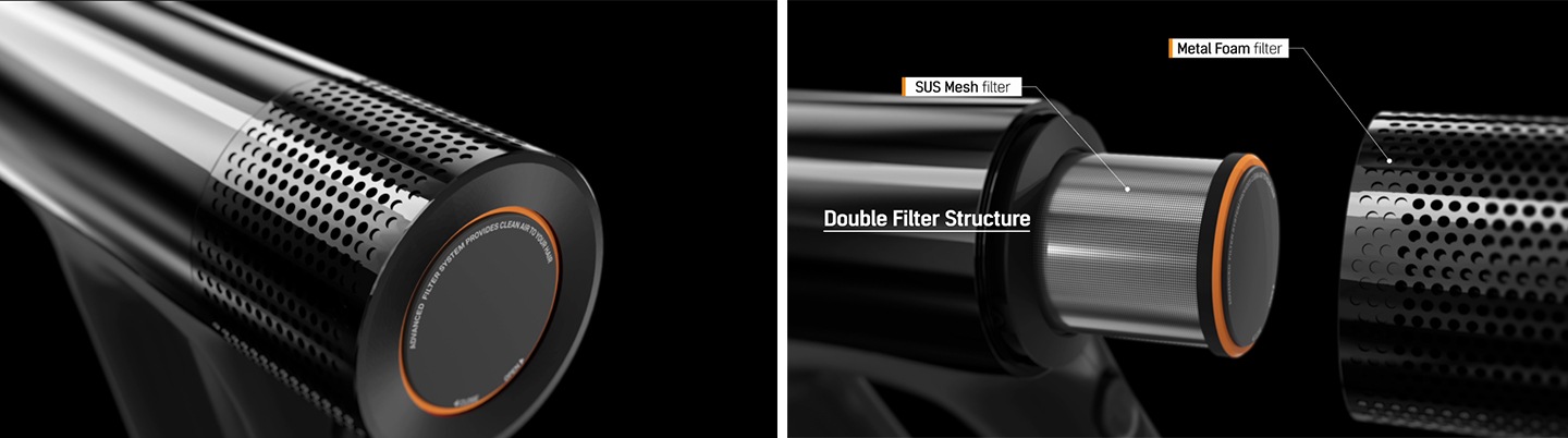 DOUBLE FILTER 에 대한 설명입니다.