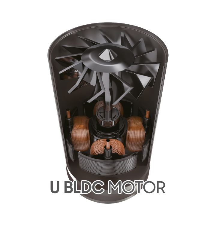 U BLDC MOTOR 모터에 대한 설명입니다.