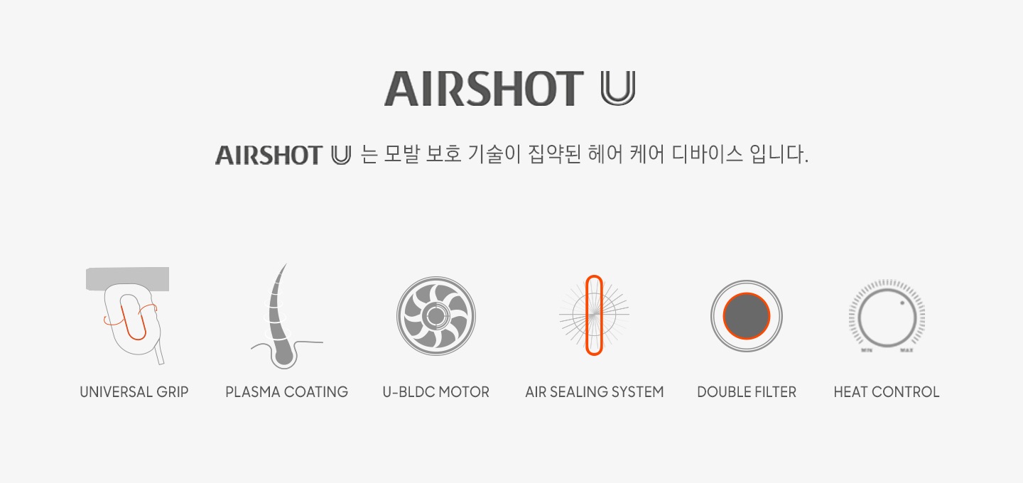 유닉스 AIRSHOU 의 다양한 기능을 보여주고 있습니다.