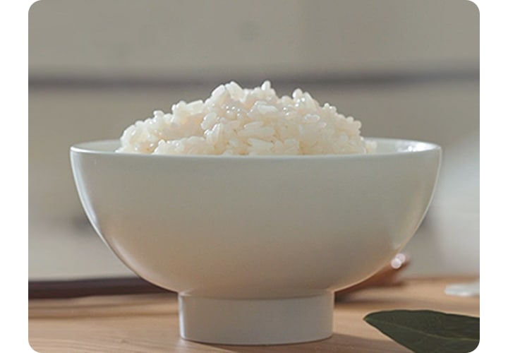 단 13분 만에 완성된 고슬한 백미밥을 드실 수 있습니다.