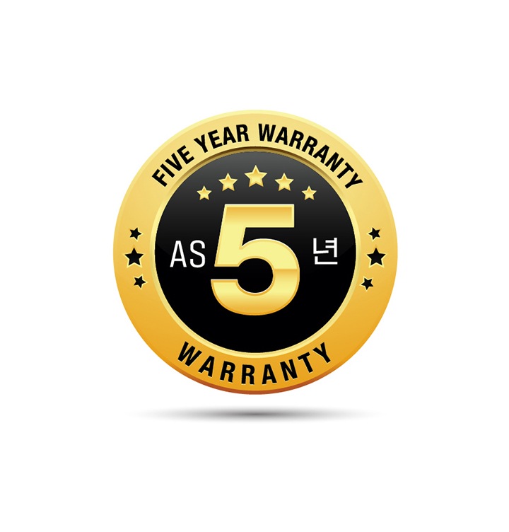 AS 5년 워런티 아이콘 입니다.