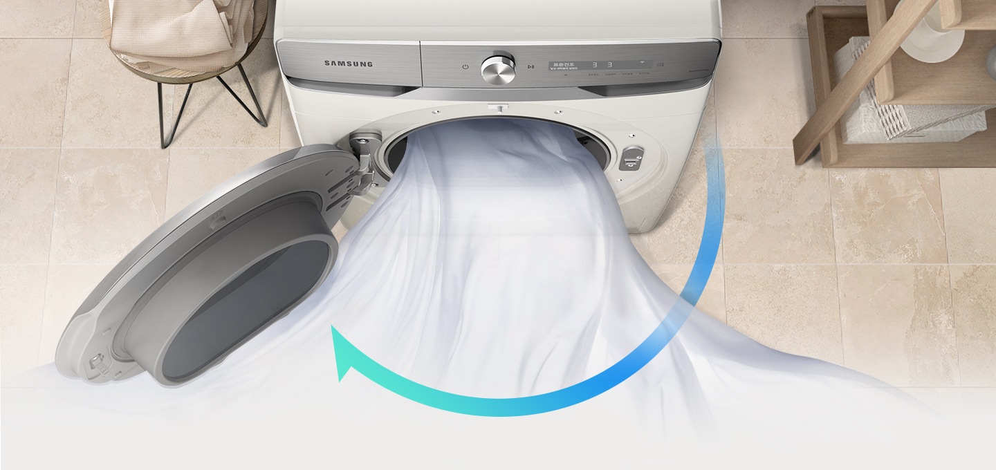 9개의 센서로 정확하고 빠르게 AI 초고속 건조