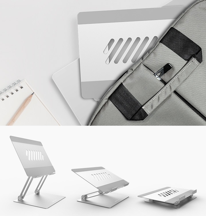 접이식 시스템으로 간편하게 휴대하여 사용할 수 있습니다.