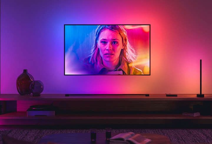 휴 플레이 그라디언트 라이트 튜브 