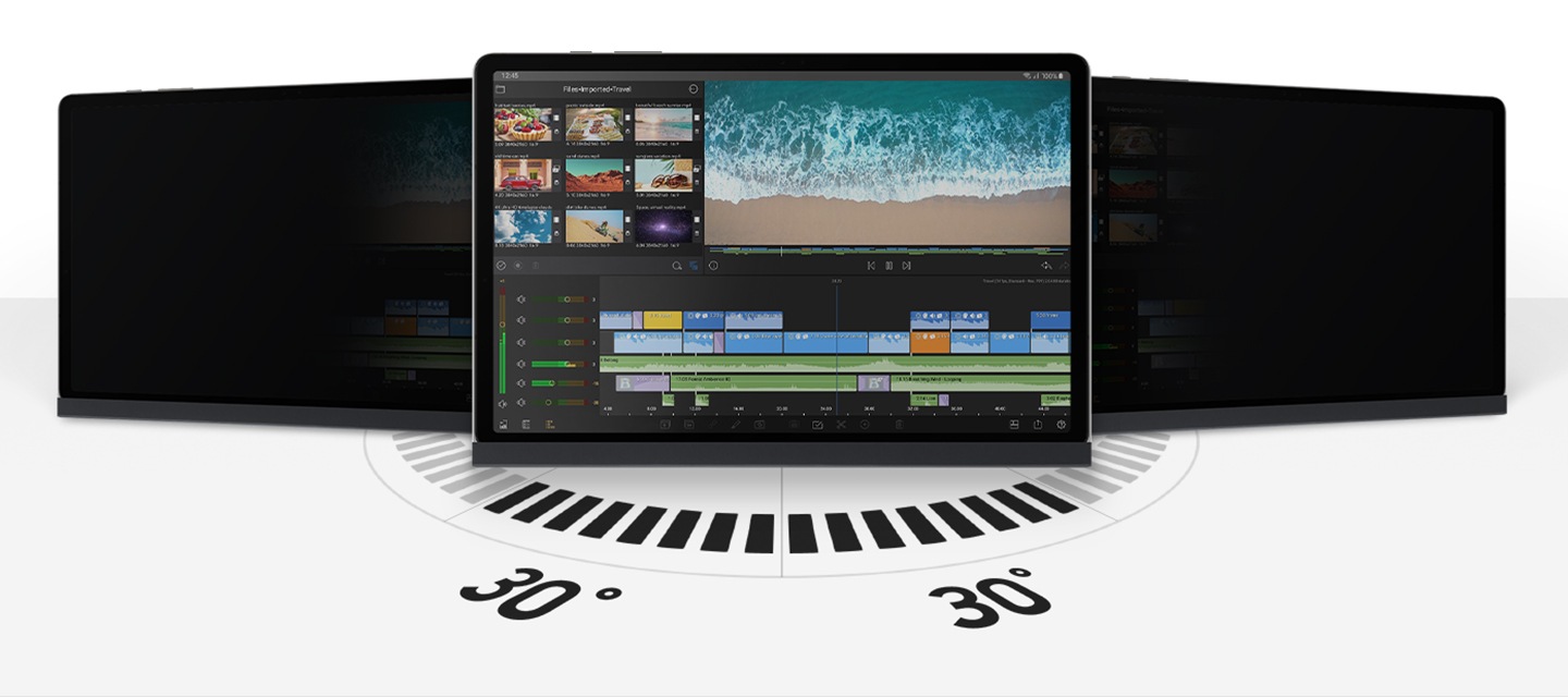 정면에서만 온전히 보이는 것을 보여주기 위해 다양한 각도에서 잘 안보이는 것을 보여주는 이미지