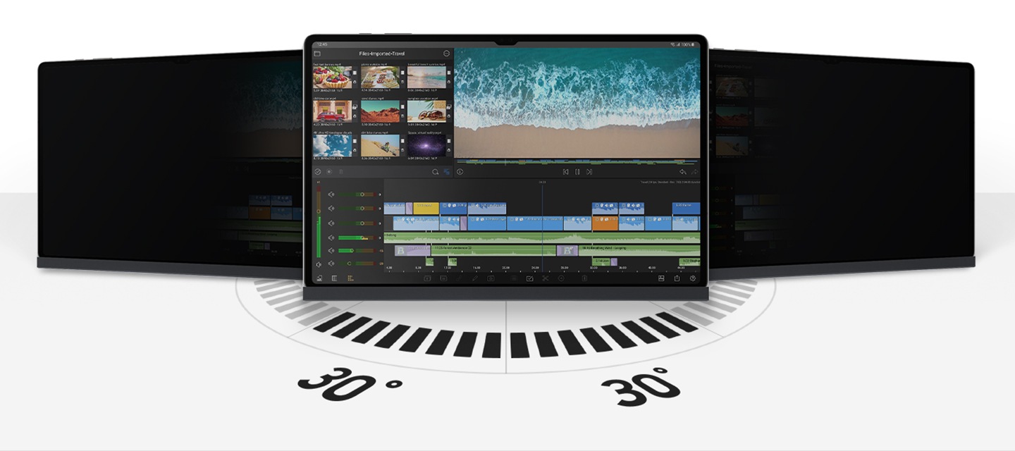 정면에서만 온전히 보이는 것을 보여주기 위해 다양한 각도에서 잘 안보이는 것을 보여주는 이미지