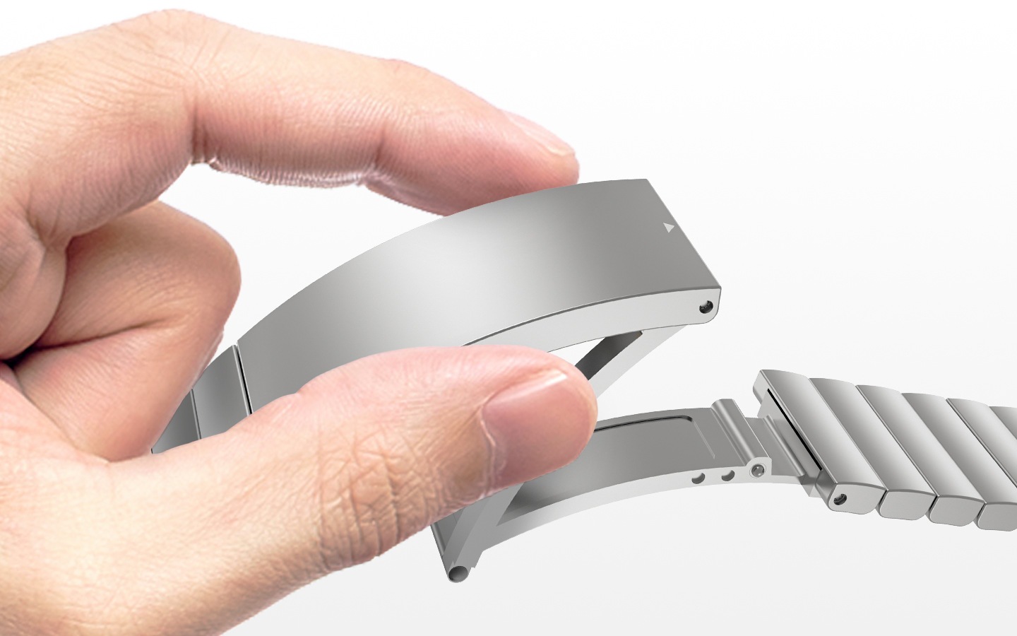 편리하고 든든한 자석형 버클 사용법에 대하여 보여주고 있습니다.