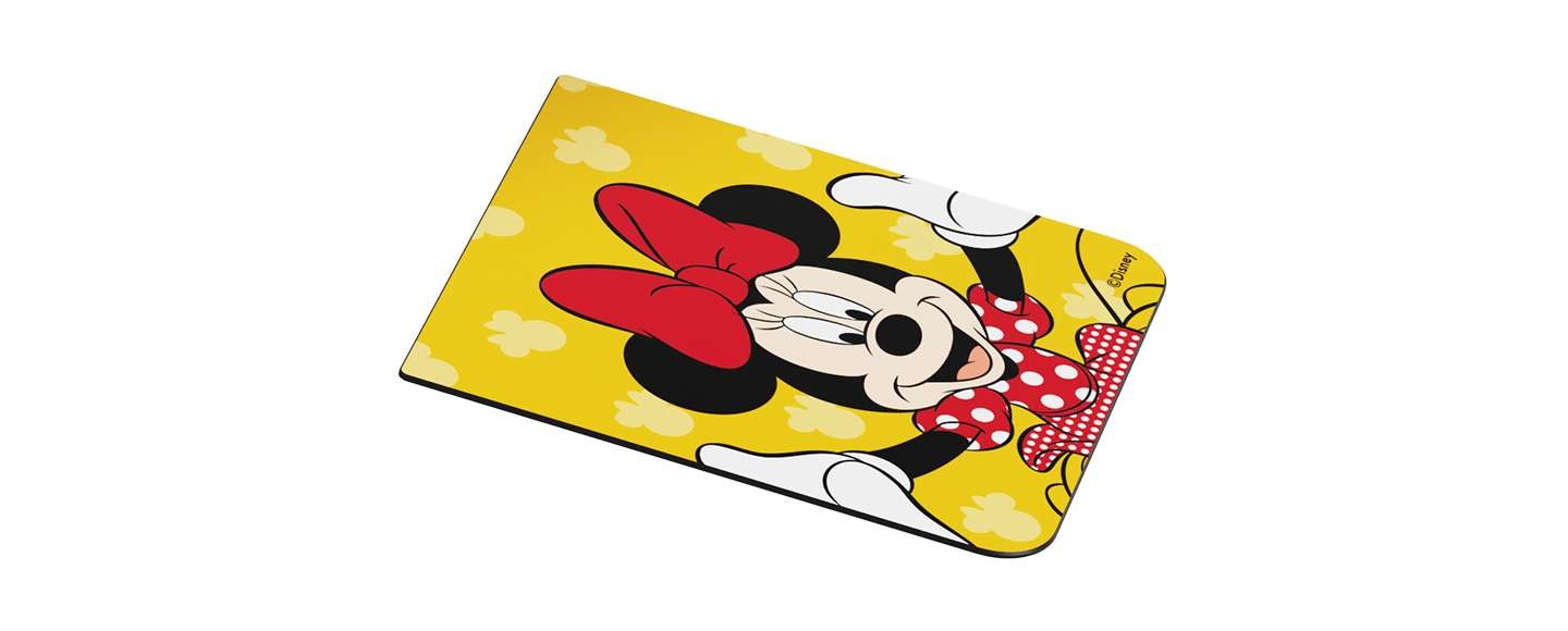 갤럭시 Z 플립5 디즈니 플립수트 카드 미니마우스 1매가 놓여져 있습니다.