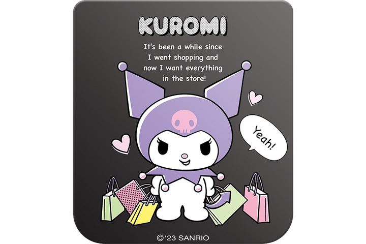 쿠로미 플립수트 카드 확대 정면샷입니다.