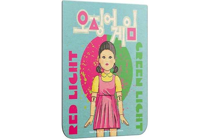 갤럭시 Z 플립5 오징어 게임 플립수트 카드 (1매) 기울어진 이미지입니다.