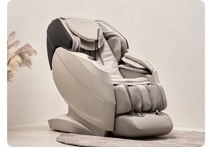 코지마 안마의자 좌측면이 보입니다.