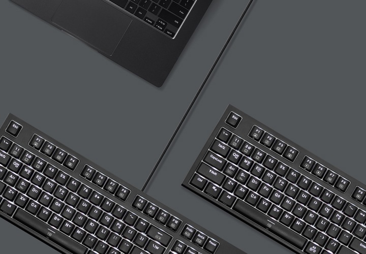 특정 키가 아닌 모든 키에 대한 동시 입력을 지원하는 기능에 대하여 보여주고 있습니다.