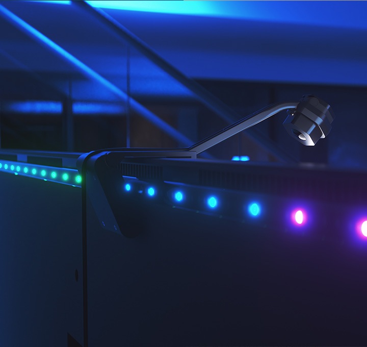 정교한 색상 매칭, 고해상도 라이트 스트립