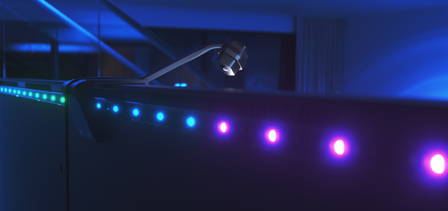 정교한 색상 매칭, 고해상도 라이트 스트립