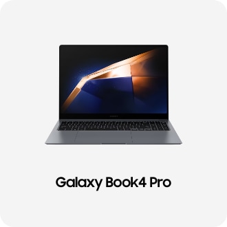 노트북 제품 이미지 아래 Galaxy Book4 Pro 텍스트가 들어가있습니다. 배너 클릭 시 제품 구매 페이지로 이동합니다.