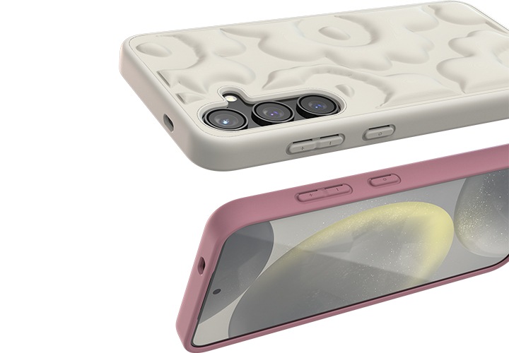 【marimekko×samsung】スマホケース Embossed Case S24+ 231a607b-b470-496e-aa96-