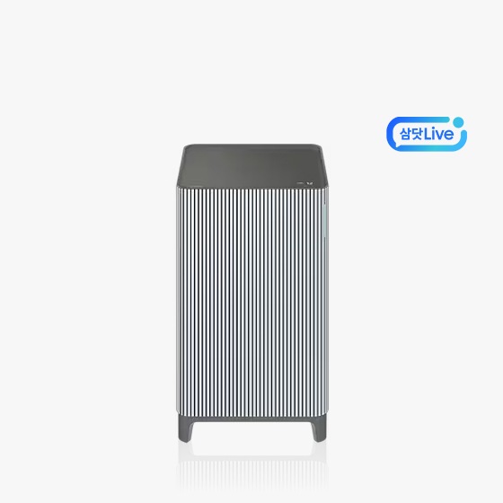 Infinite AI 공기청정기 + 우측상단 삼닷 Live 로고