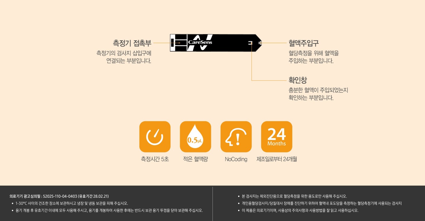 케어센스 스트립설명