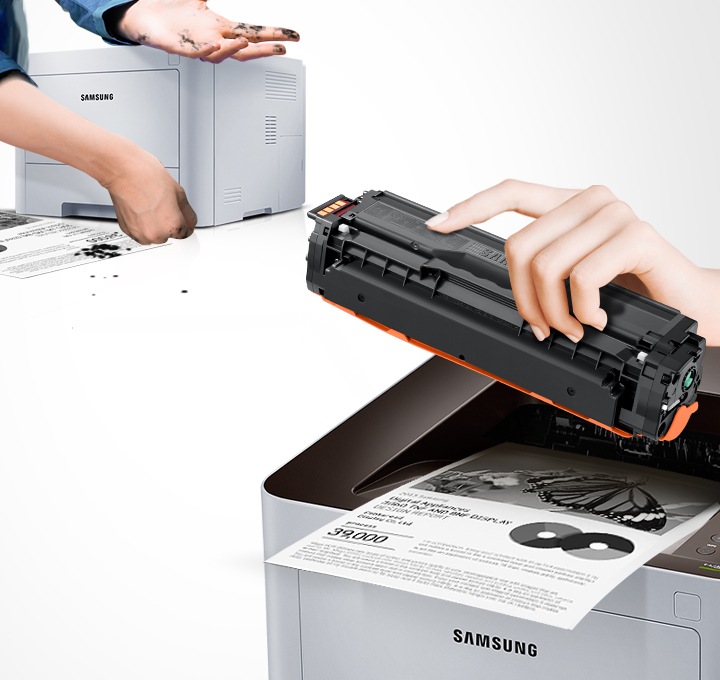 컬러 레이저 프린터 토너 2,500매 (블랙) | CLT-K1418S | Samsung 대한민국
