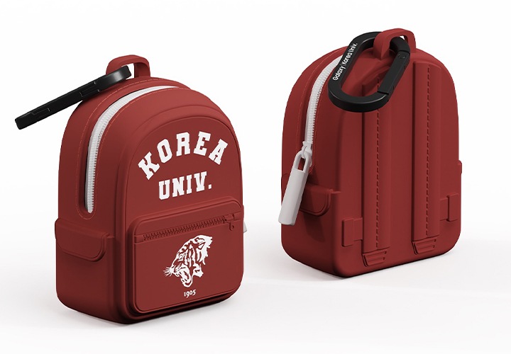 왼쪽에는 제품이 약 25도 오른쪽으로 기울어진 정면 모습이, 오른쪽에는 제품의 후면 모습이 보입니다.