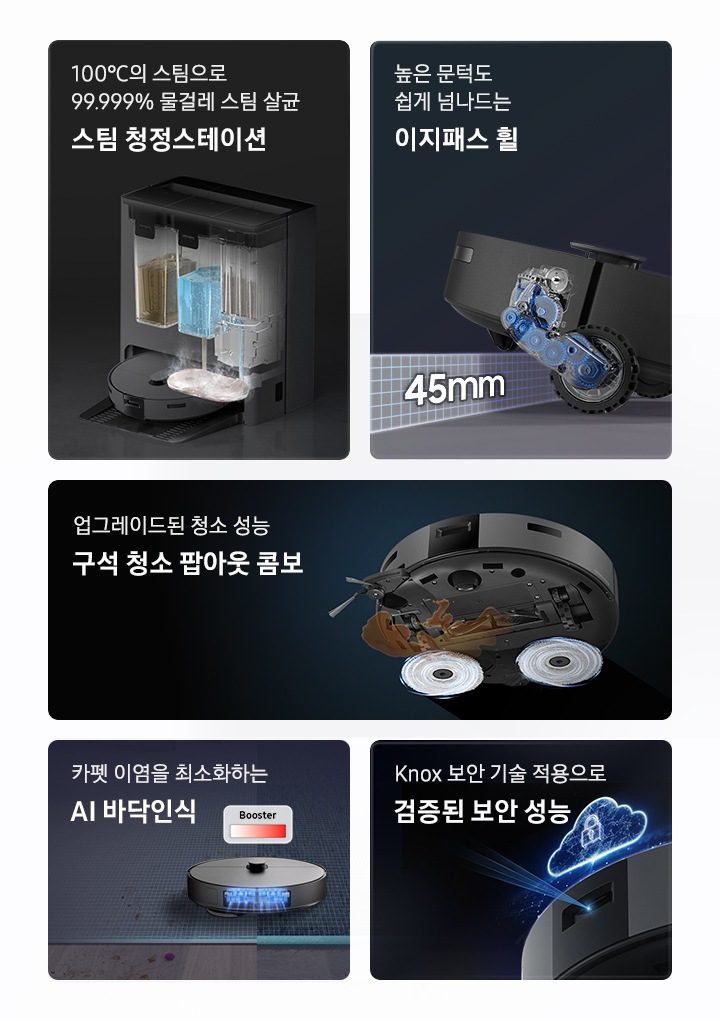 Bespoke AI 스팀+먼지봉투+다회용포 상세 이미지 5