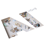 [삼성전자 스마트싱스를 보여주는 ÁÍ 글씨안의 다양한 기능설명의 배너입니디ㅏ.] 