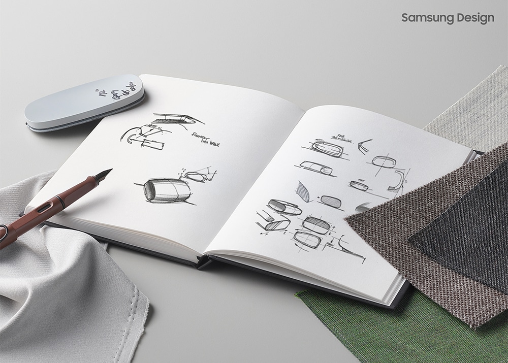 더 프리미어 디자인 과정을 담은 노트