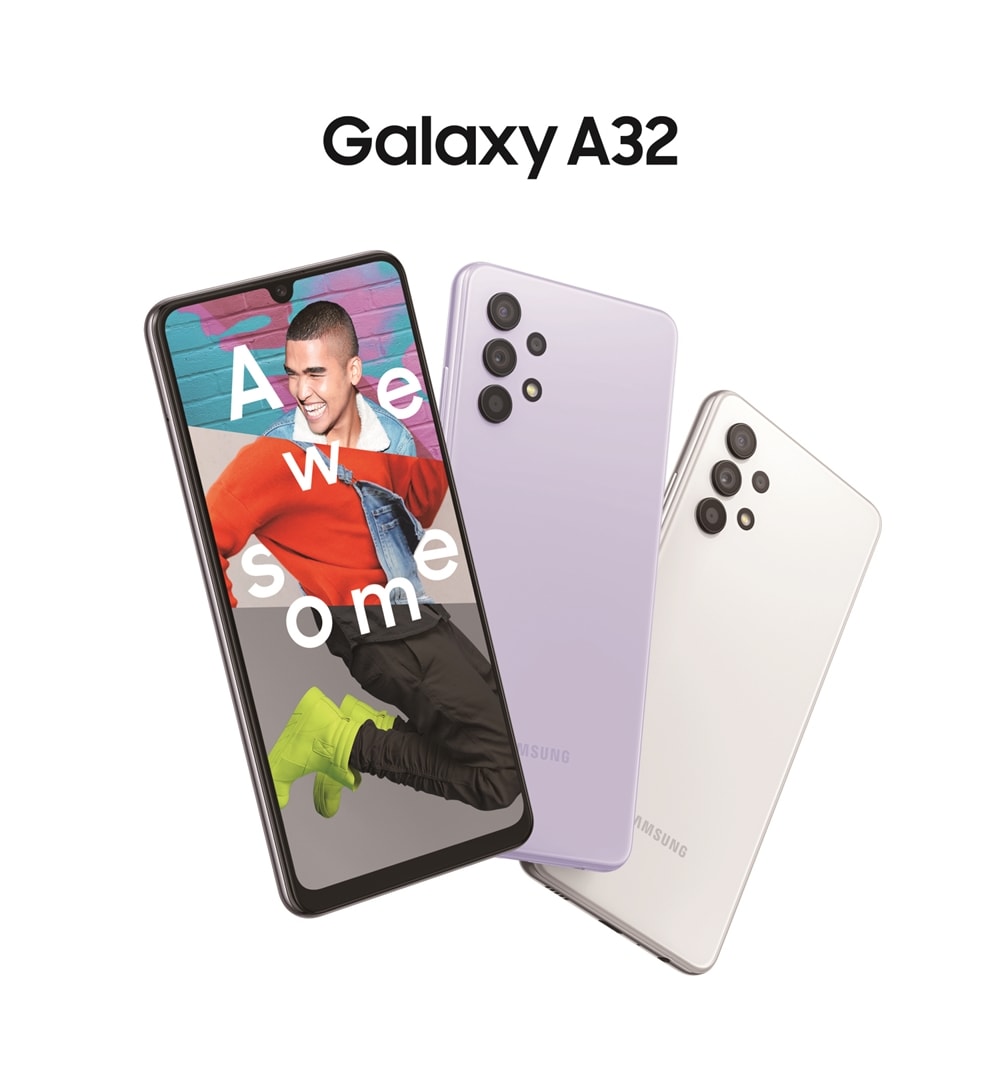 Galaxy A32 3가지 색상 이미지