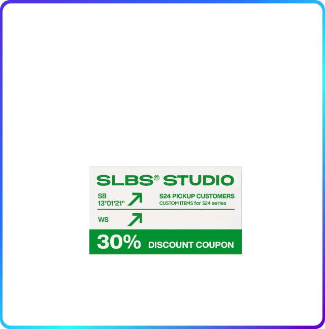 SLBS STUDIO 커스텀 갤럭시 S24 케이스 30% 할인 쿠폰