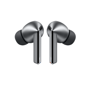 갤럭시 버즈3 프로 실버 이어버드 정면