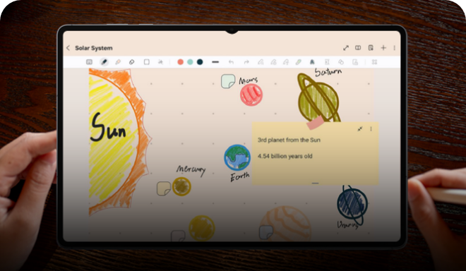갤럭시 팁스 <갤럭시 탭으로 학점 A+ 만들기> 키비주얼