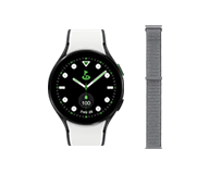 갤럭시 워치5 44mm 골프에디션 제품과 패브릭 스트랩