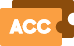 ACC 텍스트 적힌 2개의 주황색, 갈색 이미지