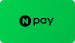 연두색 카드 가운데 N-pay 로고