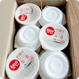 [CJ]햇반 백미 210G X 24개