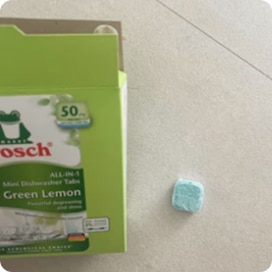 프로쉬 NEW 식기세척기 세제 그린레몬 미니 50개입x3ea (총 150블럭)