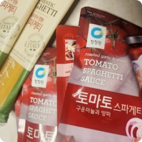 [청정원]토마토 파스타소스 170g x 6 + 면 250g x 2