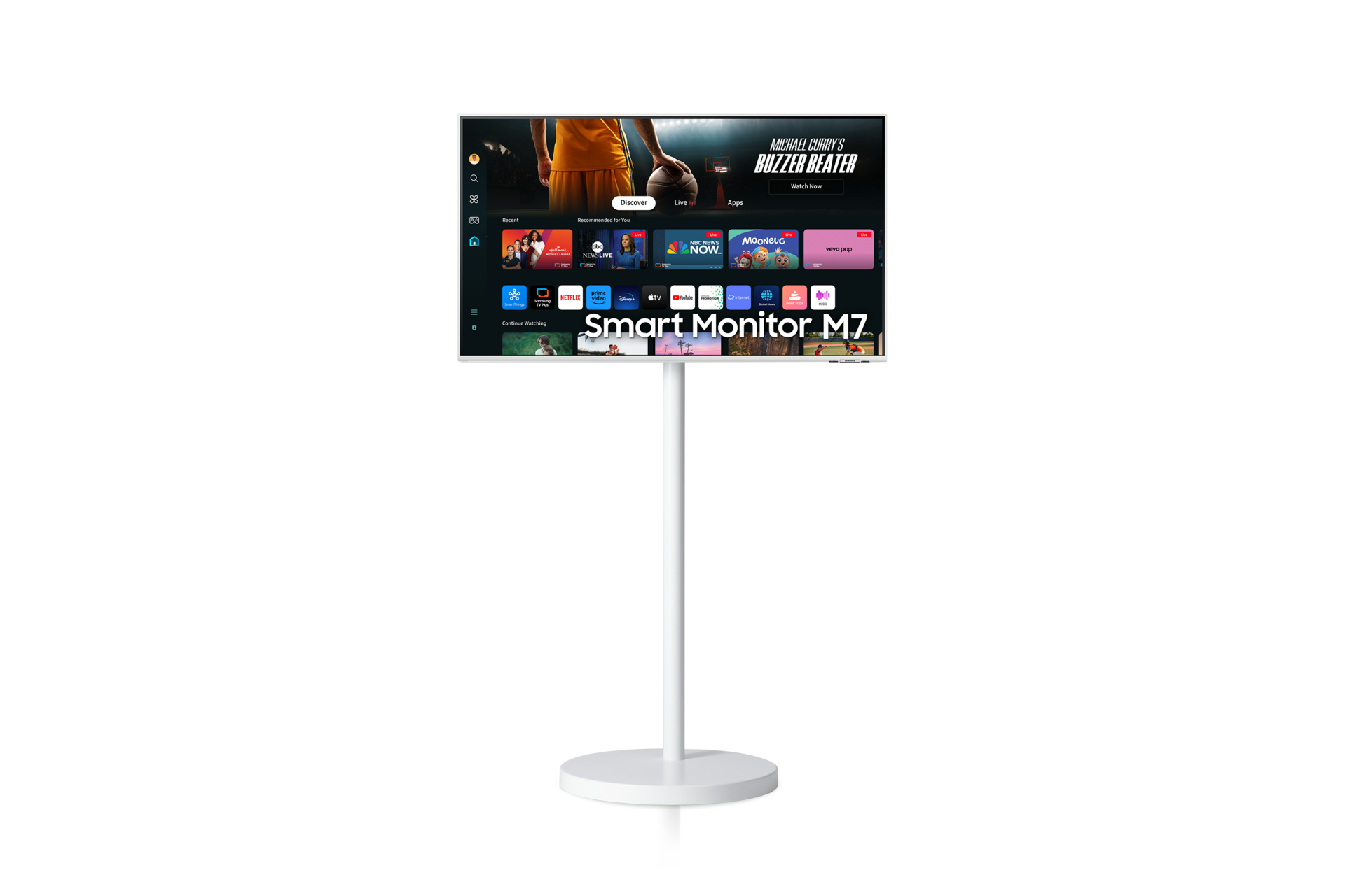 2024 무빙스타일 M7 (M70D) 화이트 (107.9 cm) 제품