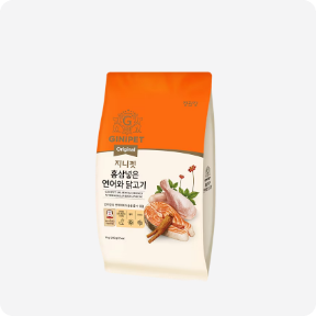 [강아지용] 지니펫 홍삼넣은 연어와 닭고기 1kg